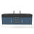 Nile 60" Wall-Mounted Single Bathroom Vanity Set-82347396-61447975-61447973
