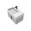 Ensemble de meuble-lavabo mural simple 30 po avec surface solide Amazon-92645206-92645205-94673670