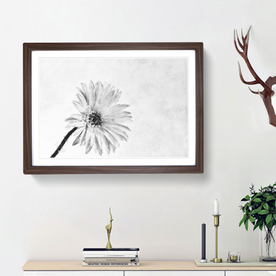 Flower Sketch - Framed Print