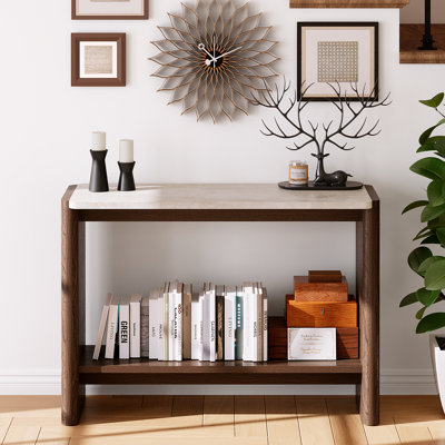 43" Narrow Console Table Hallway Foyer Table