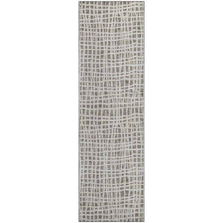 Premium Machine Washable Prisco Taupe Rug