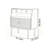 Retro household solid wood storage sideboard
