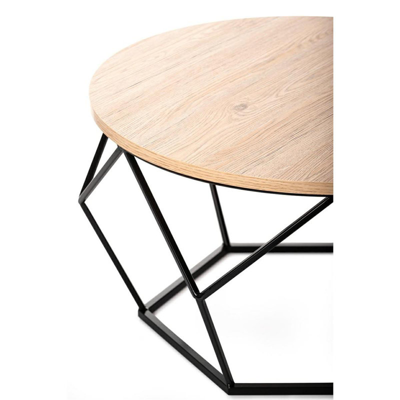 Alekos Abstract Coffee Table, Beige