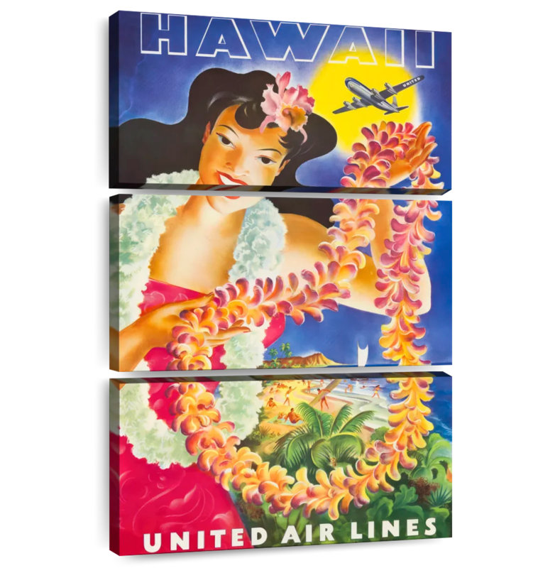 Nicci Hawaii Travel Poster