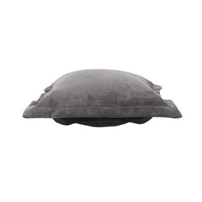 Puff Ottoman Cover & Cushion Shar Pei Black/Black by Mercer41