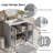 Modern Bathroom Vanity with Ceramic Sink-1182148440