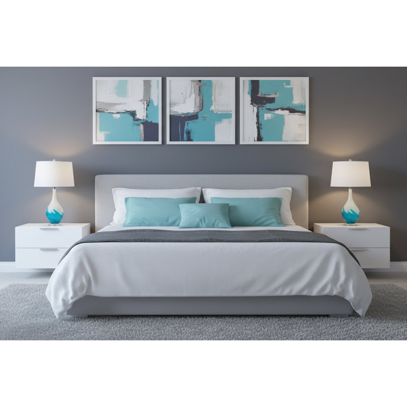 Glass USB Table Lamp