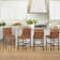 Koeplin Armless Upholstered Counter Height Stools with Metal Frameand Channel Tufted
