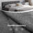 Chenille Upholstered Bed Frame With Headboard-95756490-86317123