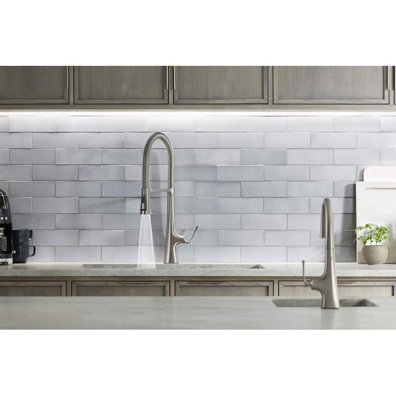 Graze Bar Swing Spout, Vibrant Stainless