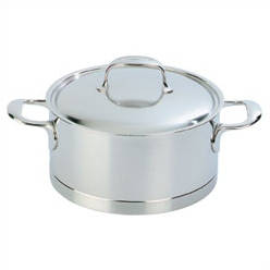 Cuisinart Mineral 4 Quarts Stainless Steel Round Dutch Oven