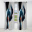 Jonathon - Rideau floral abstrait - Rideau floral occultant en velours - 1 panneau-1079653368