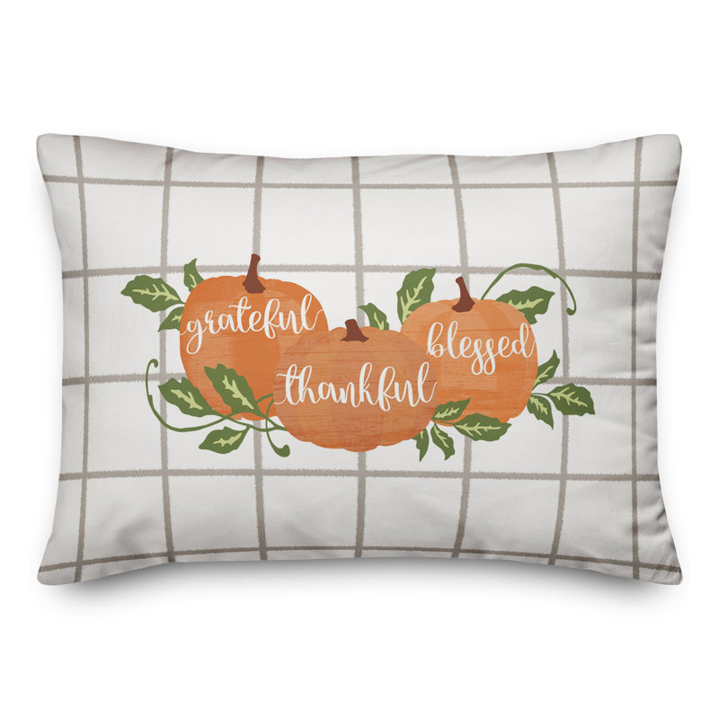 Housse et coussin rectangulaire Harvest Pumpkins
