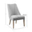 Ensemble de 2 chaises de salle à manger rembourrées-740881262