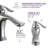 Anfore Single-Hole Single-handle Bathroom Faucet-29547855