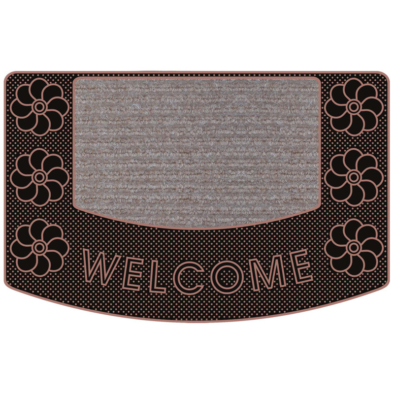 Amima Violet Flower Doormat