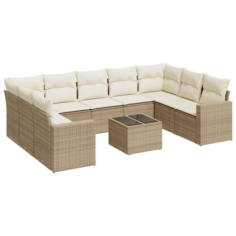Ensemble de canapé de jardin Vidaxl