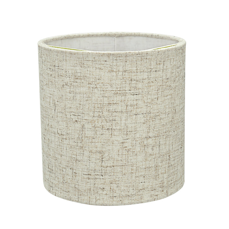 Abat-jour de candélabre en lin (à pince) beige H 5 po x l 5 po Kellam