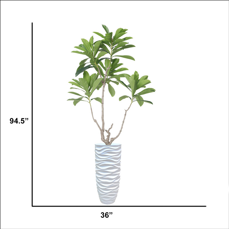Bleuet artificiel en pot 94,5 po