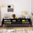 Black Solid Wood TVStands-2091288728