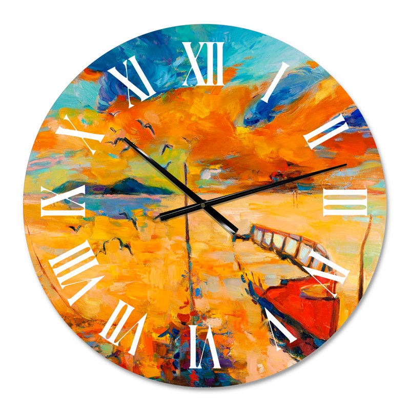 Horloge murale nautique et côtière, Petit