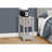 Transitional Accent Table With Grey Veneer And Convenient Storage 2 Tier Side Top Options