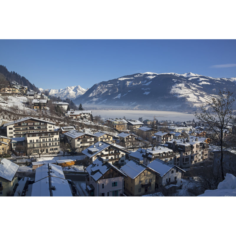 Griffey Zell Am See Town - Wrapped Canvas Print, 30cm H x 46cm W x 3.8cm D