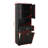 70" H Tall Bathroom Cabinet With Laundry Basket With Doors And Open Storage Space, Upper Storage Cabinet For Bathroom-114222145