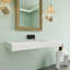 Lavabo de salle de bain mural 47 "à surface solide 