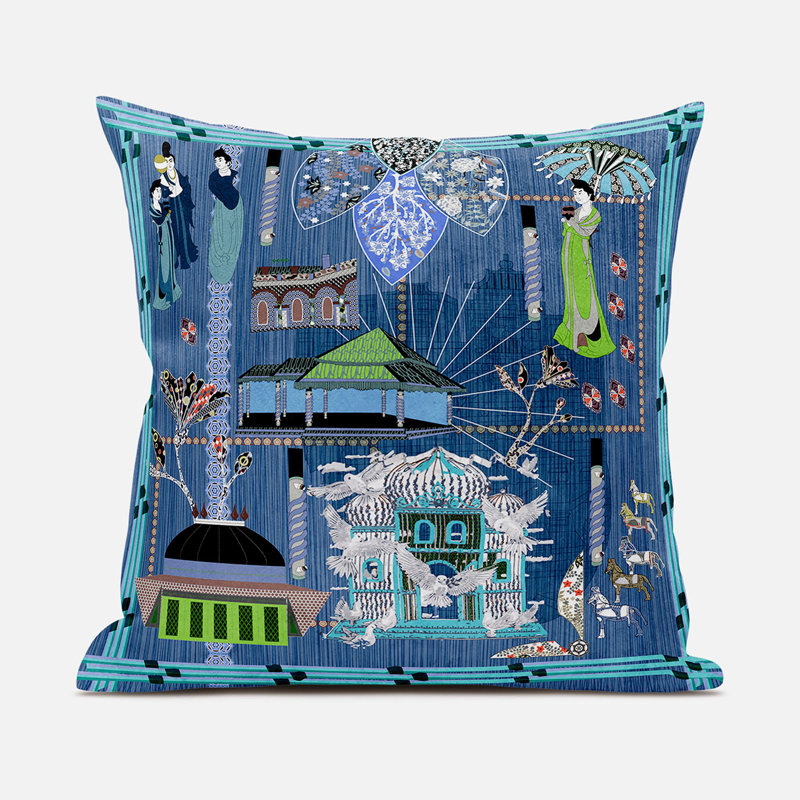 Housse et insert de coussin décoratif en polyester, 20 po x 20 po