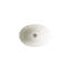 Serif Metal Oval Undermount Bathroom Sink-442512015