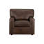 Fauteuil pivotant en cuir Yosef-102238307