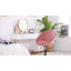 Velvet Swivel Barrel Chair-1271302810