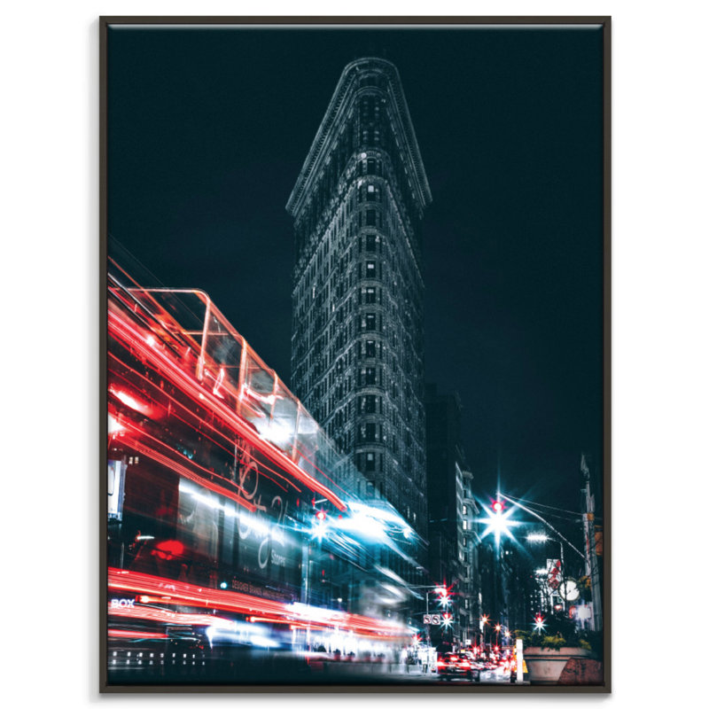 Print on Canvas, Black Floater Framed, 102cm H x 76cm W