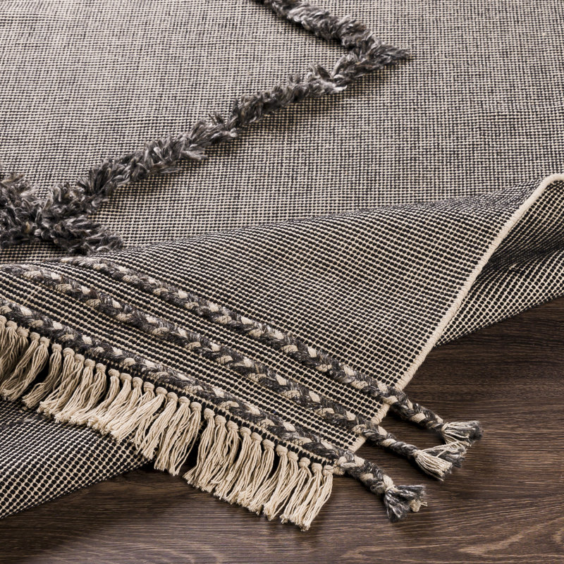Palo Alto Cotton Geometric Area Rug, Rectangle 2' x 3'