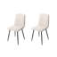 Huetter aspen 1000mm oak foiled round table & 4 fabric chair Set-497193091-482160476