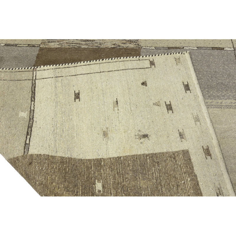 Performance Wool Geometric Indoor Rug, Rectangle 5'6" x 7'8"