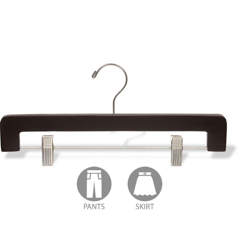 Cintre pour pantalons Winthrop, Espresso / chrome brossé
