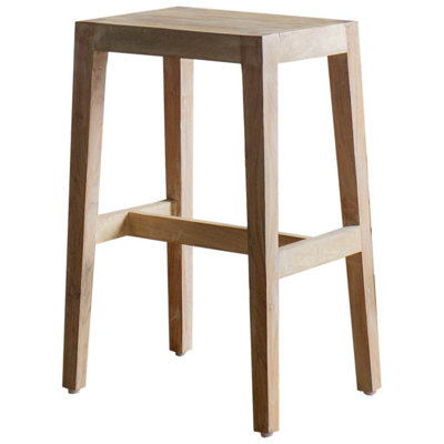 Veronica Solid Wood Counter Stool