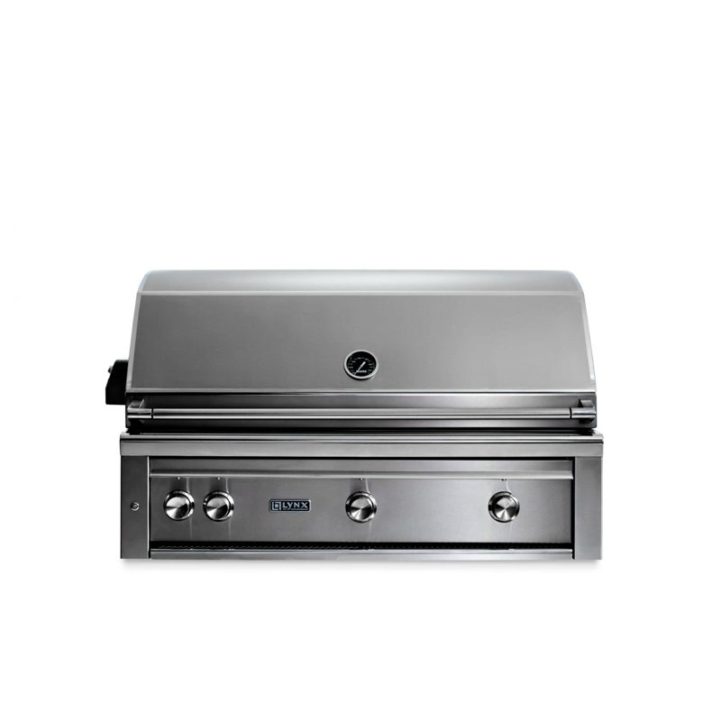 3-Burner Built-In Convertible Gas Grill, Natural Gas