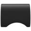 Vidaxl Cabinet Knobs Black Iron Modern Furniture Hardware Home Decor Handles-124645644