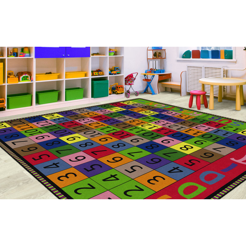 Jeu en tissu d’addition et de soustraction, H 0,5 po x l 144 po x P 144 po