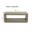 Table basse rectangulaire avec socle et tablette inférieure ouverte-1899185138