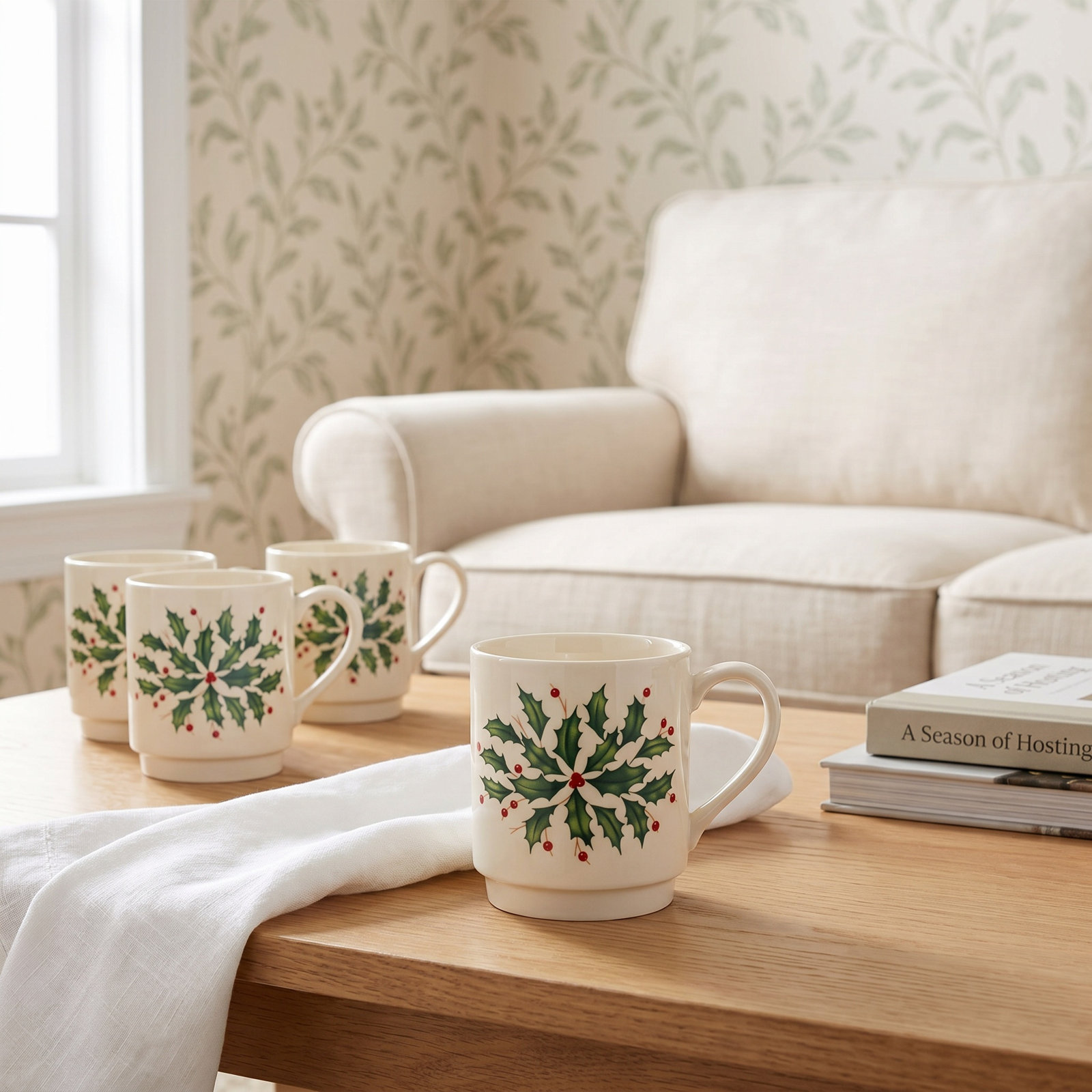 Holiday Porcelain Mug