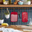 KitchenAid Gingham Pot Holder 2-Pack Set,, 7"x10"-820500332