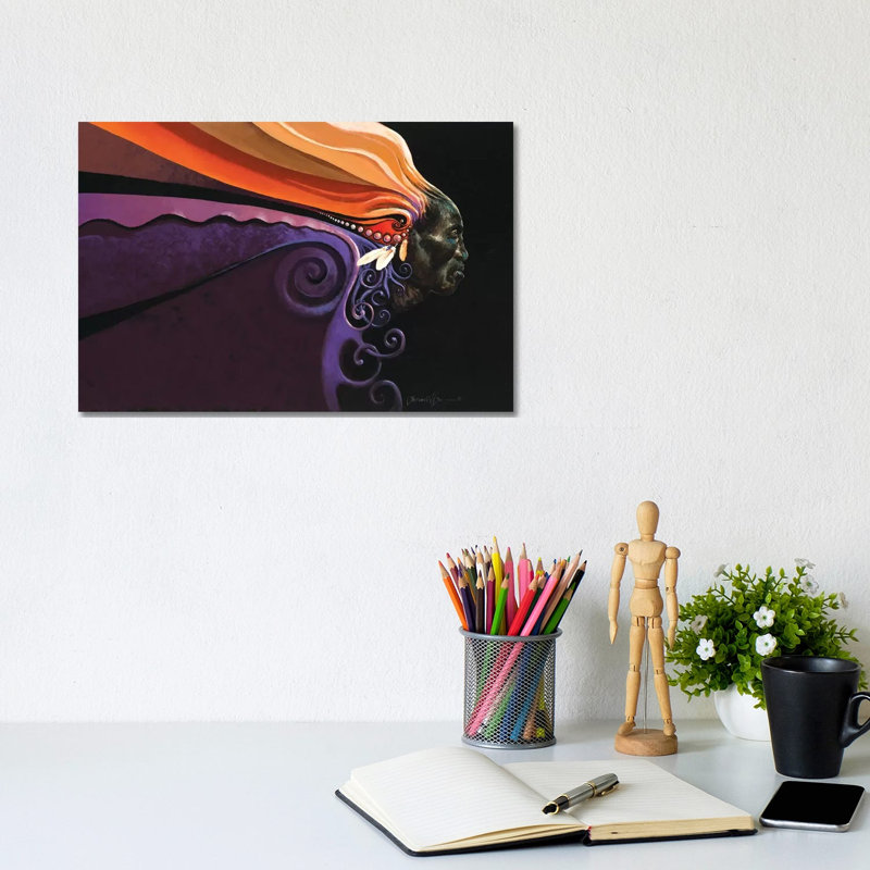 Winds of Change : Theta 1 Piece Wrapped Canvas Wall Art, 20.32 cm H x 30.48 cm W