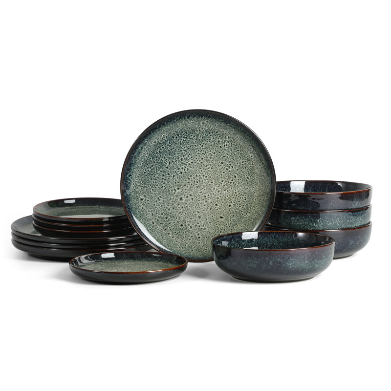 Stone Lain Remy 12-Piece Dinnerware Set Stoneware