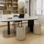 Bureaux blancs en bois massif Pentagon-108607852