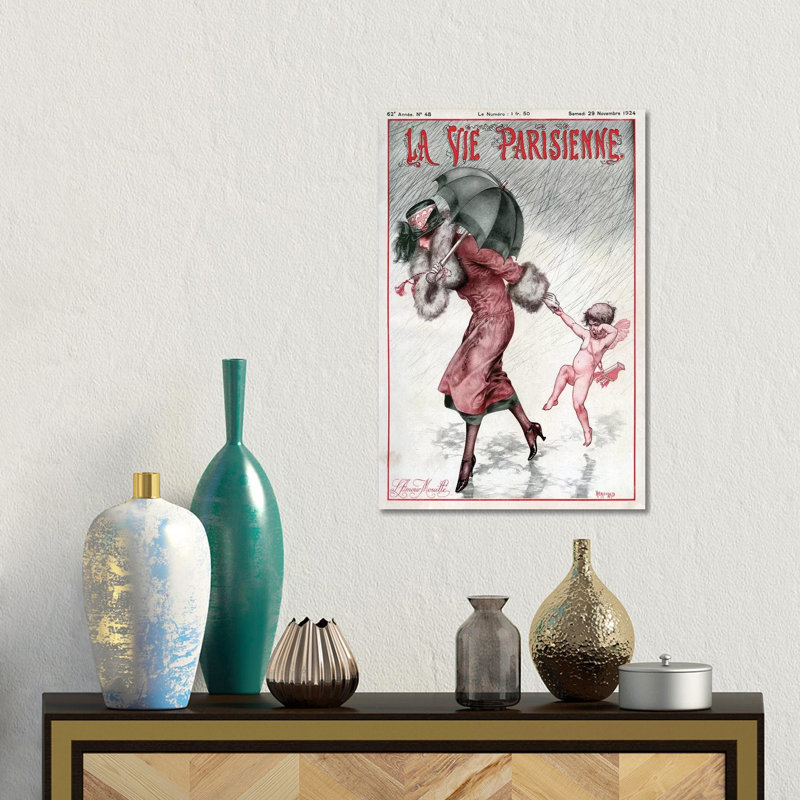 1924 La Vie Parisienne Magazine Cover by The Advertising Archives - Gallery-Wrapped Canvas Giclée on Canvas, Canvas