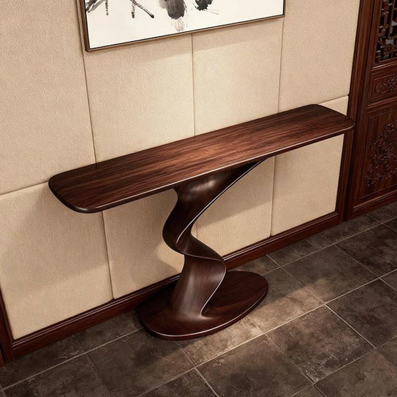 Chinese-style retro simple console table, 33.5" H x 59" W x 16.5" D